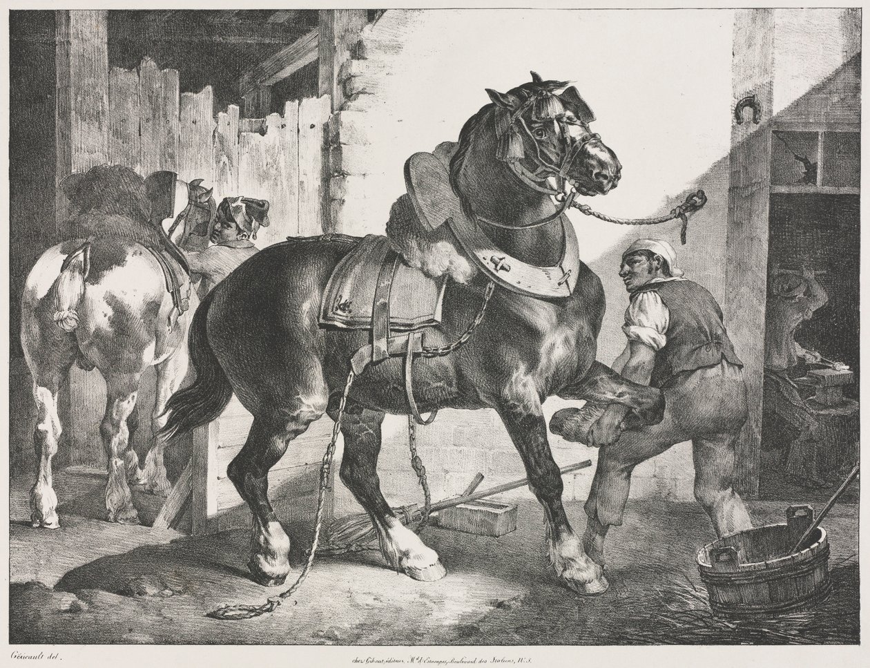 法国元帅。 作者 西奥多·杰里科（Theodore Gericault）