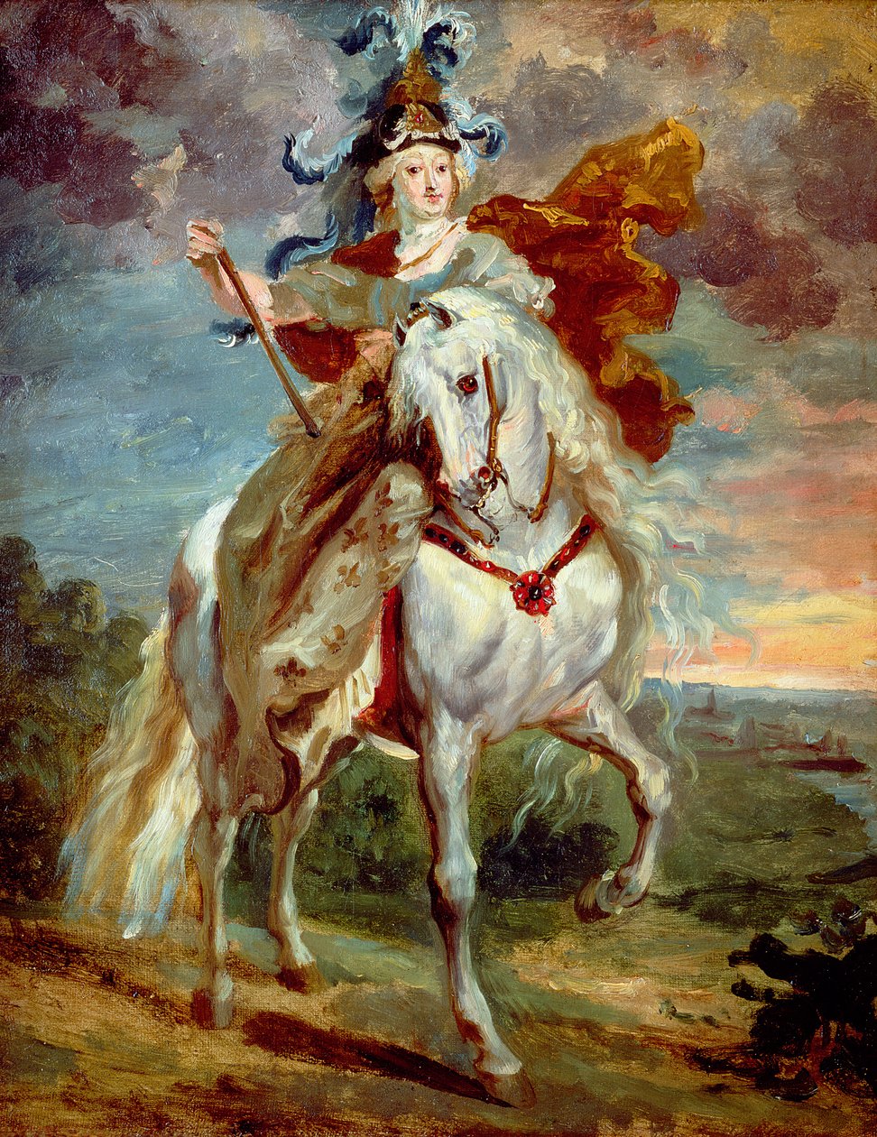 蓬德Ce的玛丽德梅迪西斯（Marie de Medicis） 作者 西奥多·杰里科（Theodore Gericault）