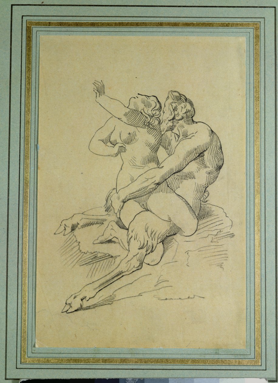 若虫和色狼 作者 西奥多·杰里科（Theodore Gericault）