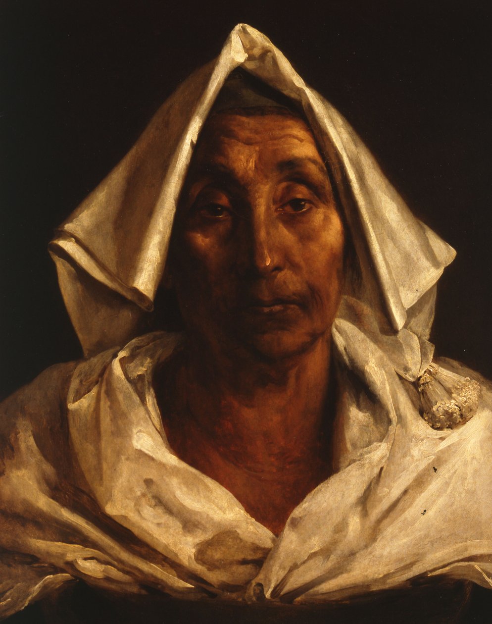 意大利老妇 作者 西奥多·杰里科（Theodore Gericault）