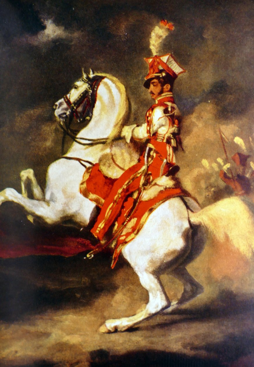 波兰小号手 1813-14（绘画） 作者 西奥多·杰里科（Theodore Gericault）