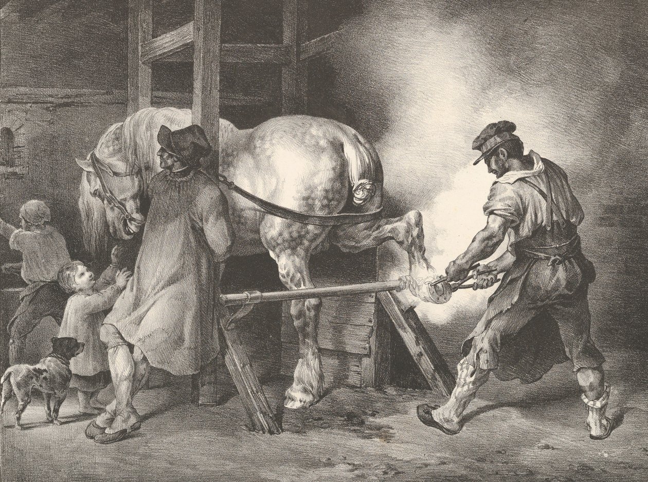 弗拉芒法师》，1822年。 作者 西奥多·杰里科（Theodore Gericault）
