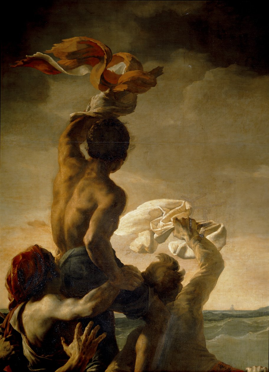 美杜莎之筏》。这幅画是根据当时... 作者 西奥多·杰里科（Theodore Gericault）