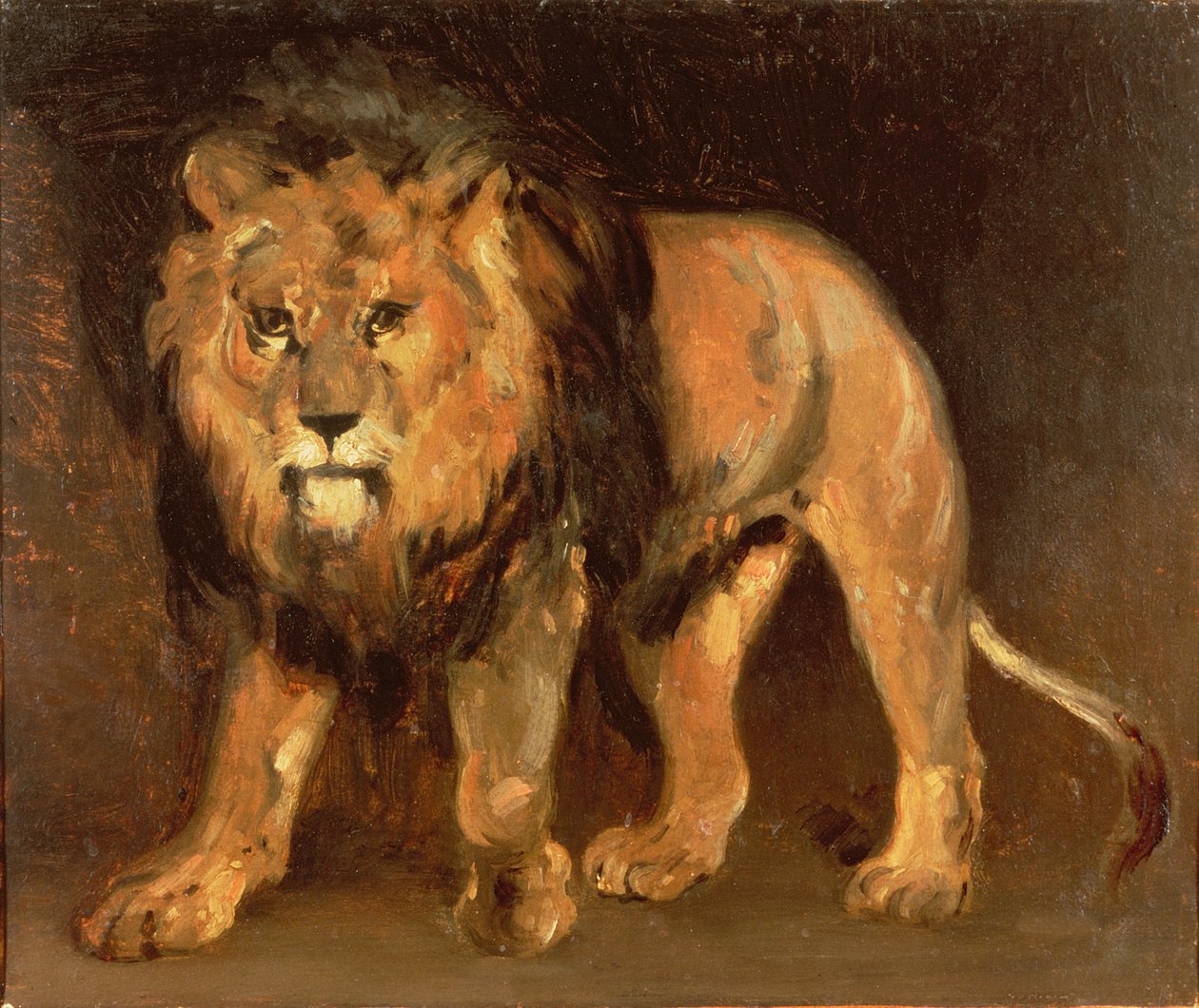步行狮子 作者 西奥多·杰里科（Theodore Gericault）