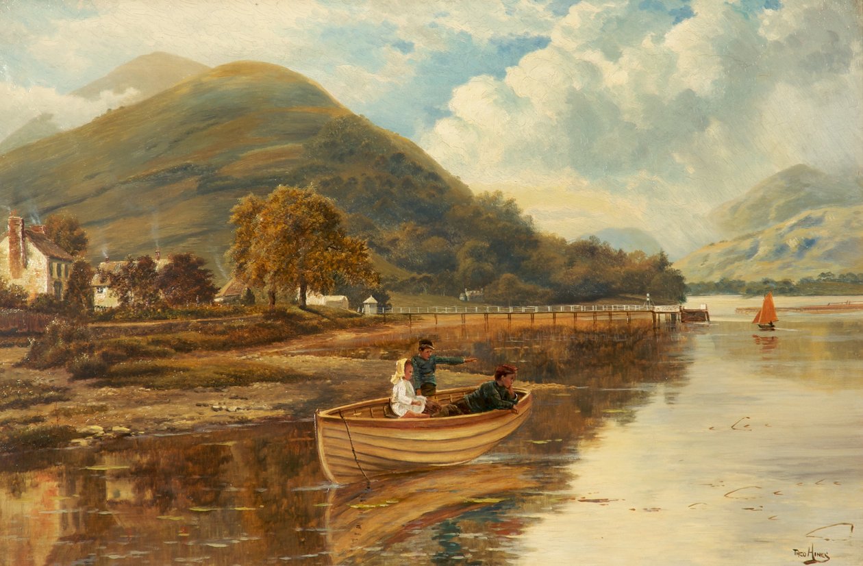 Luss，Loch Lomond 作者 西奥多·海因斯