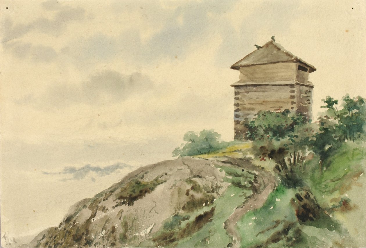 阿拉斯加布洛克大楼，1887 年 作者 西奥多·J·理查森