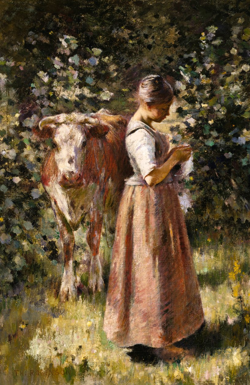 La Vachère，约1888年。 作者 西奥多·罗宾逊