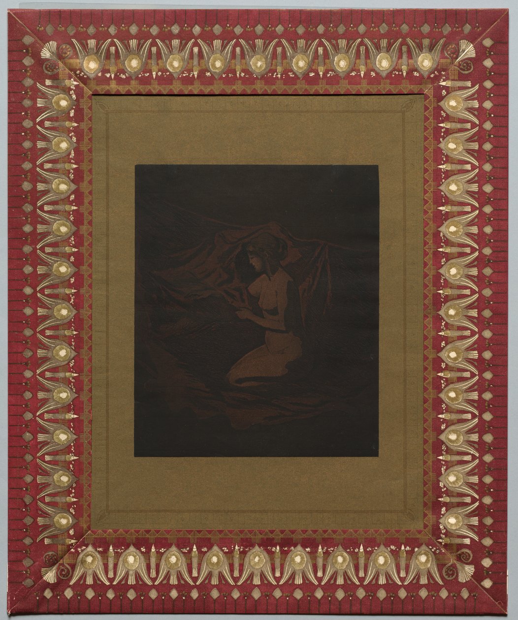 余烬发光，1890-1897年。 作者 西奥多·罗素
