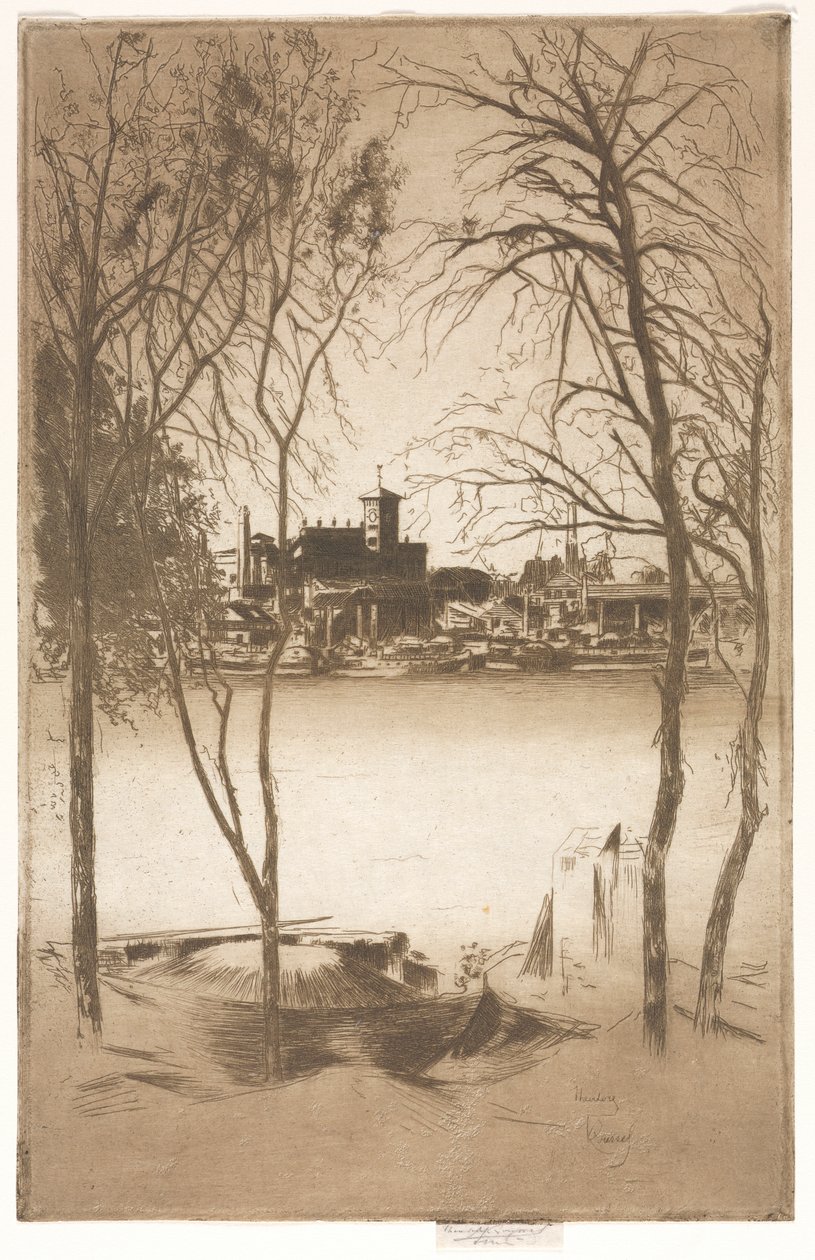 Laburnums和Battersea，1889-1898年。 作者 西奥多·罗素