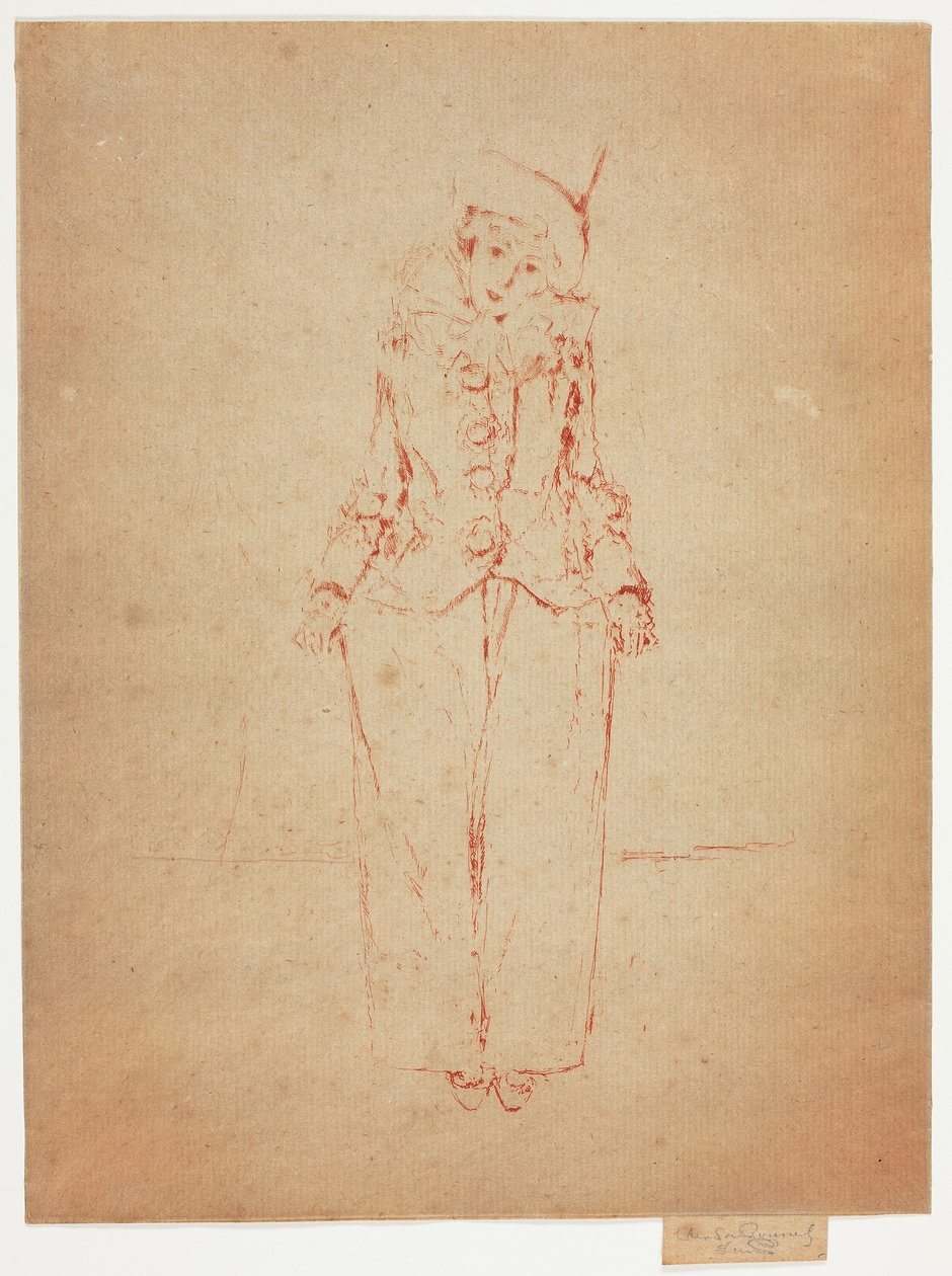 Pierrot en Pied》，《A. C. 女士肖像》，《Portrait of the Lady A. C. 作者 西奥多·罗素
