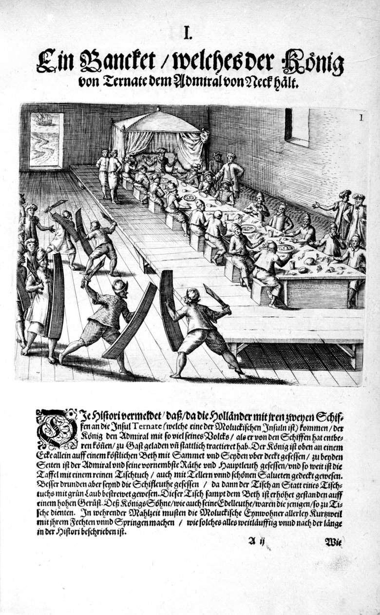 国王宴会，1606年 作者 西奥多·德布瑞
