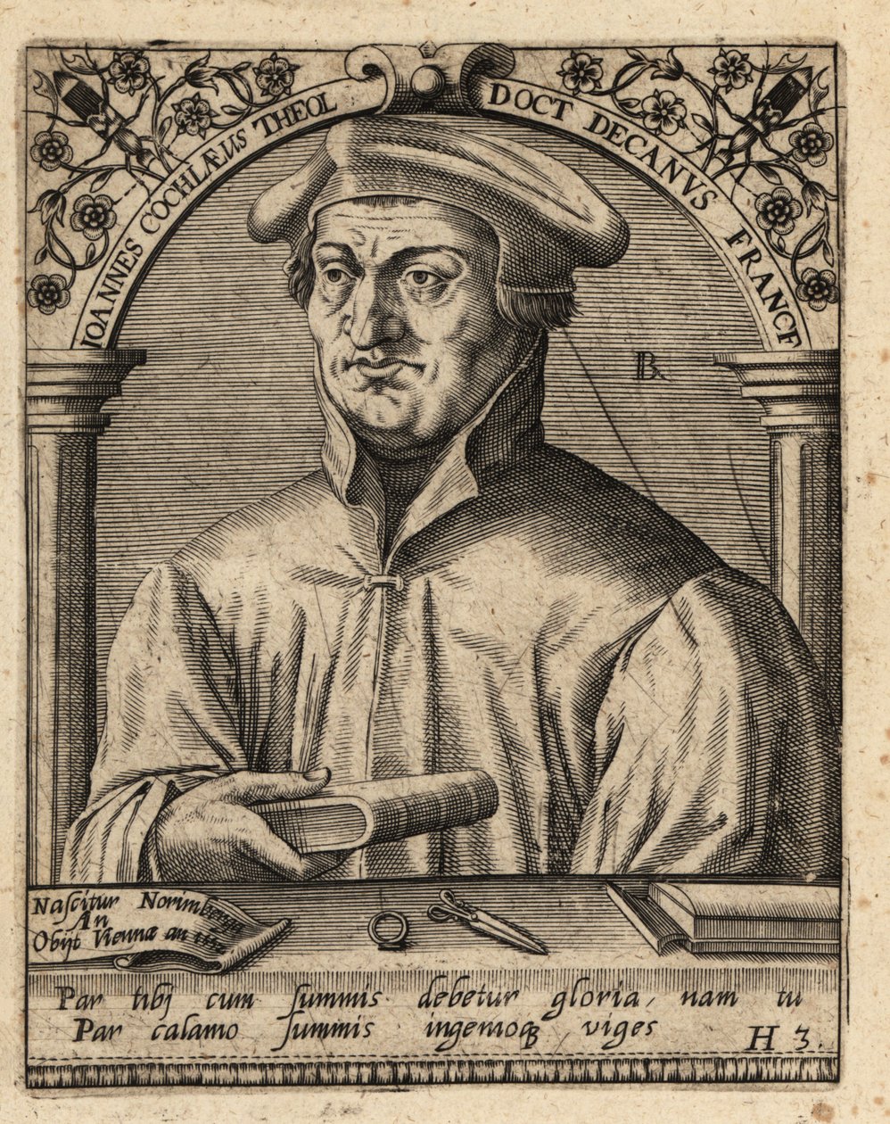 Johann Cochlaeus 作者 西奥多·德布瑞