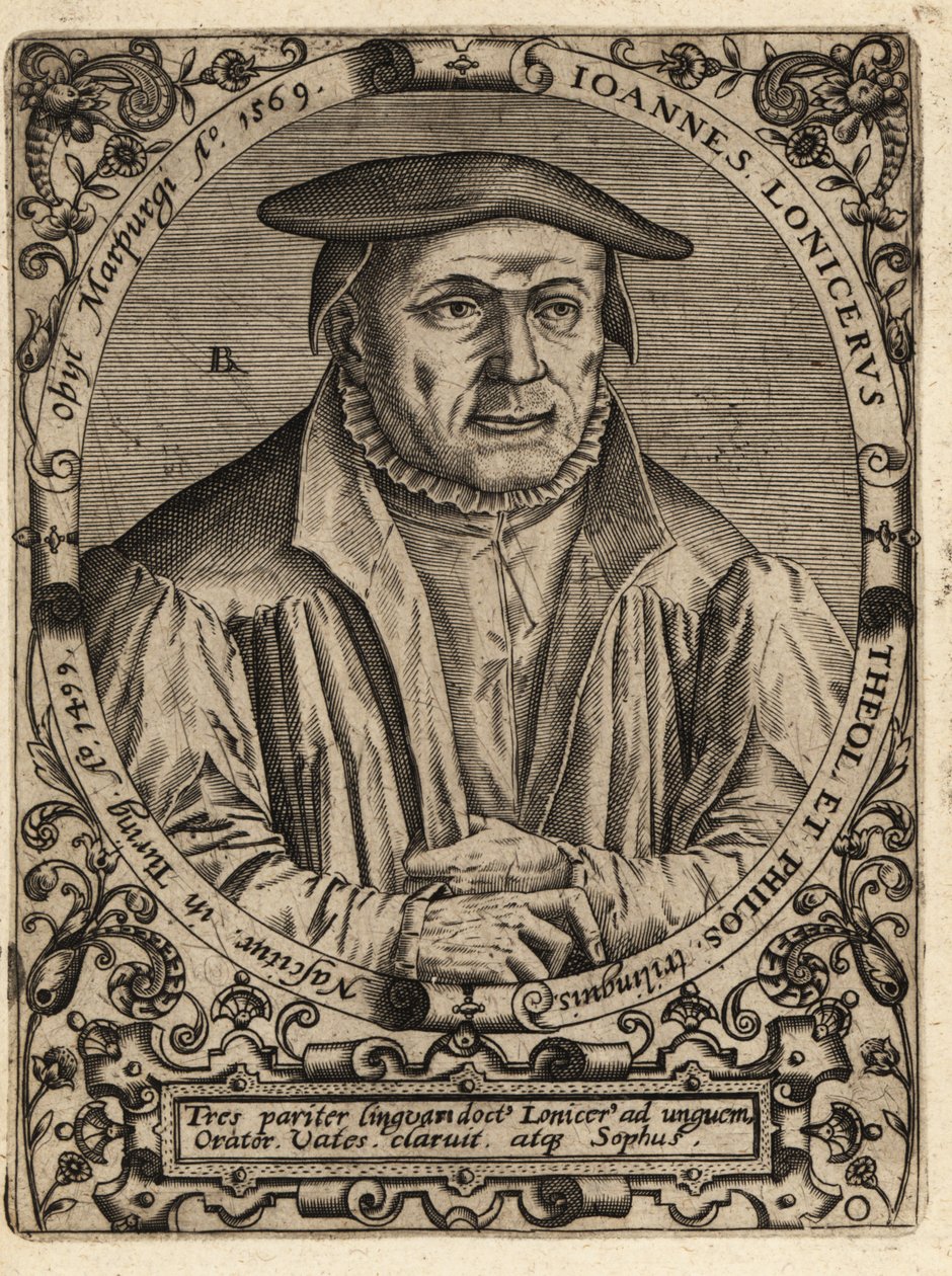 Johann Lonitzer 作者 西奥多·德布瑞