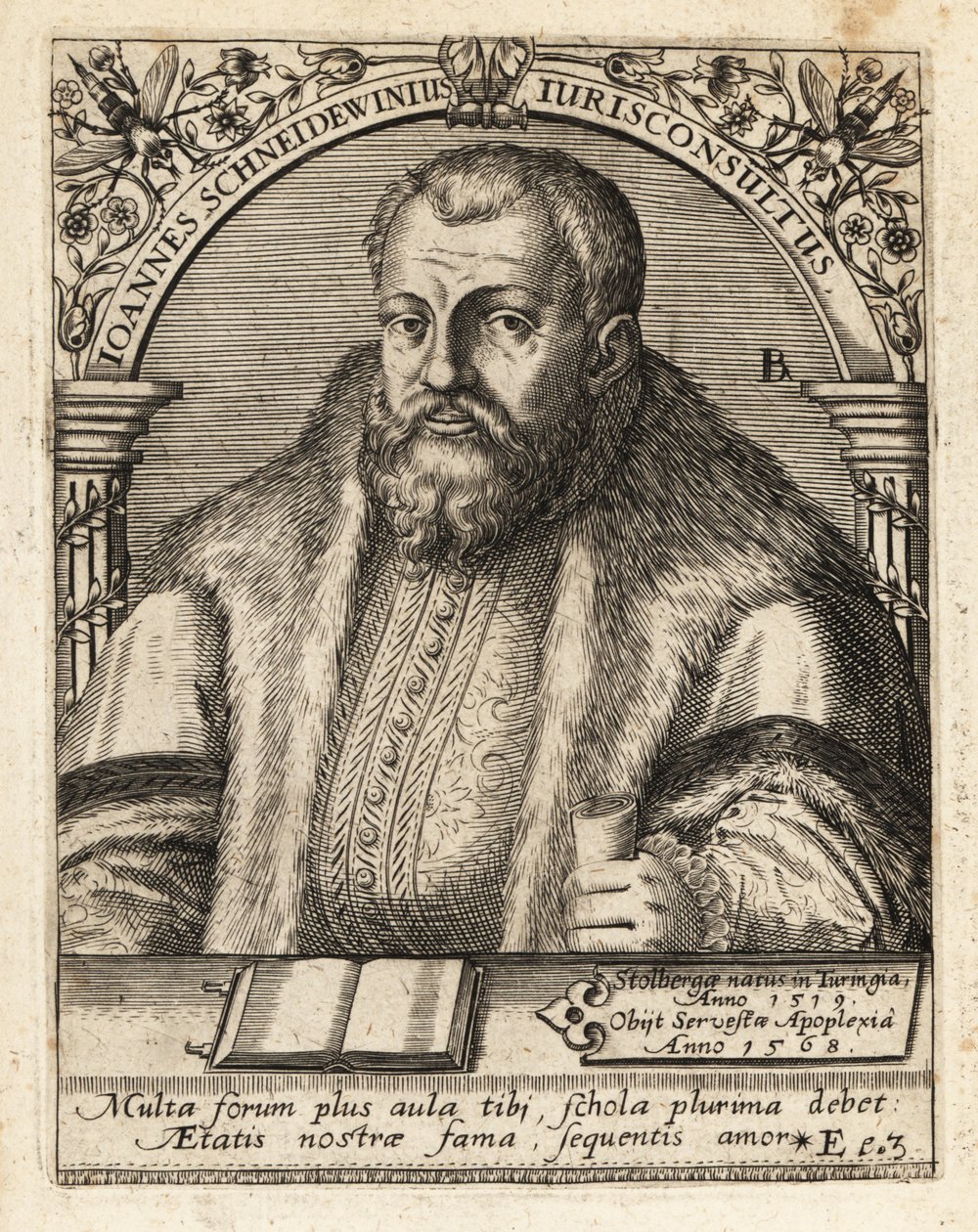 Johann Schneidewein 作者 西奥多·德布瑞