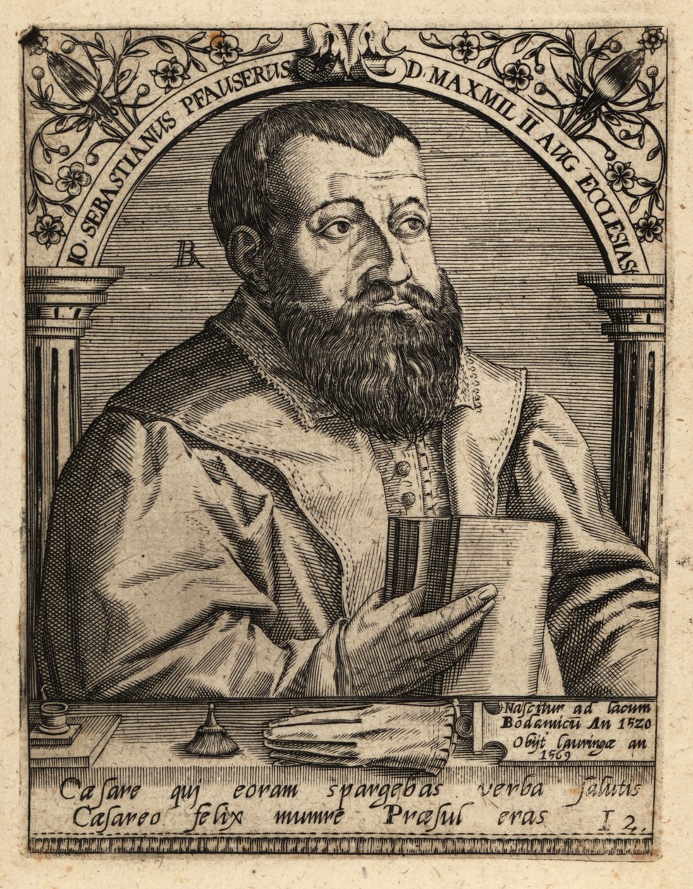 Johann Sebastian Pfauser 作者 西奥多·德布瑞