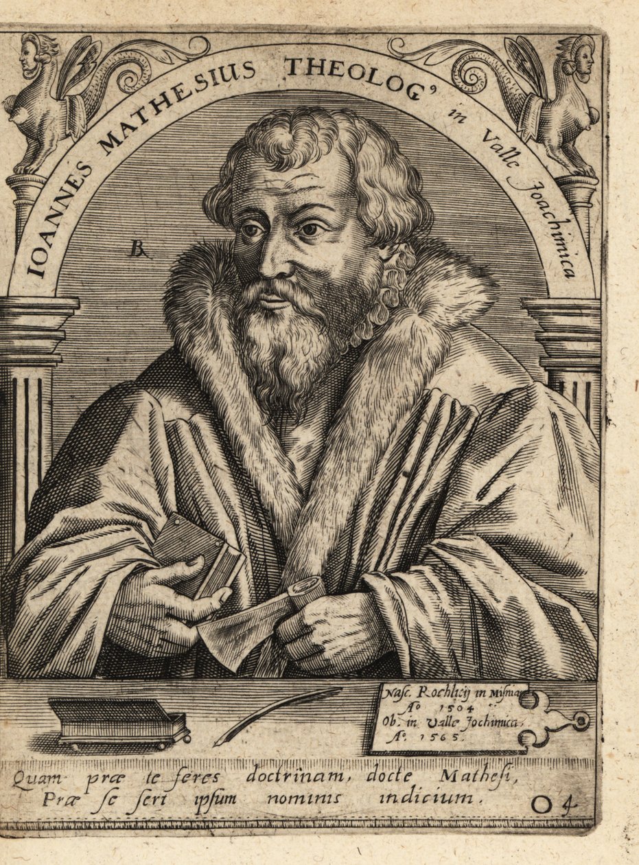 Johannes Mathesius 作者 西奥多·德布瑞