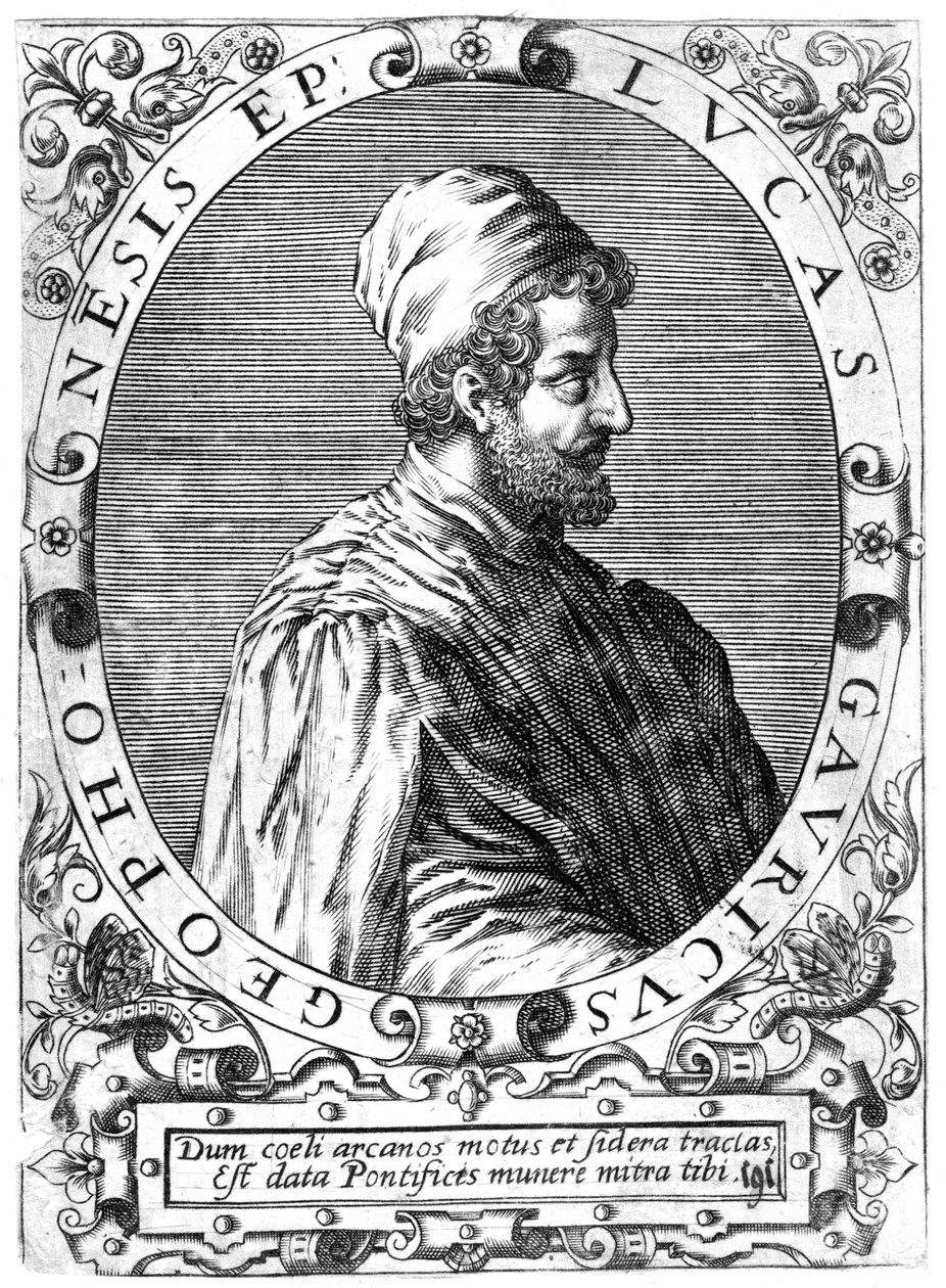 卢卡斯·高里科（Lucas Gaurico），意大利天文学家，占星家和数学家，十六世纪。 作者 西奥多·德布瑞
