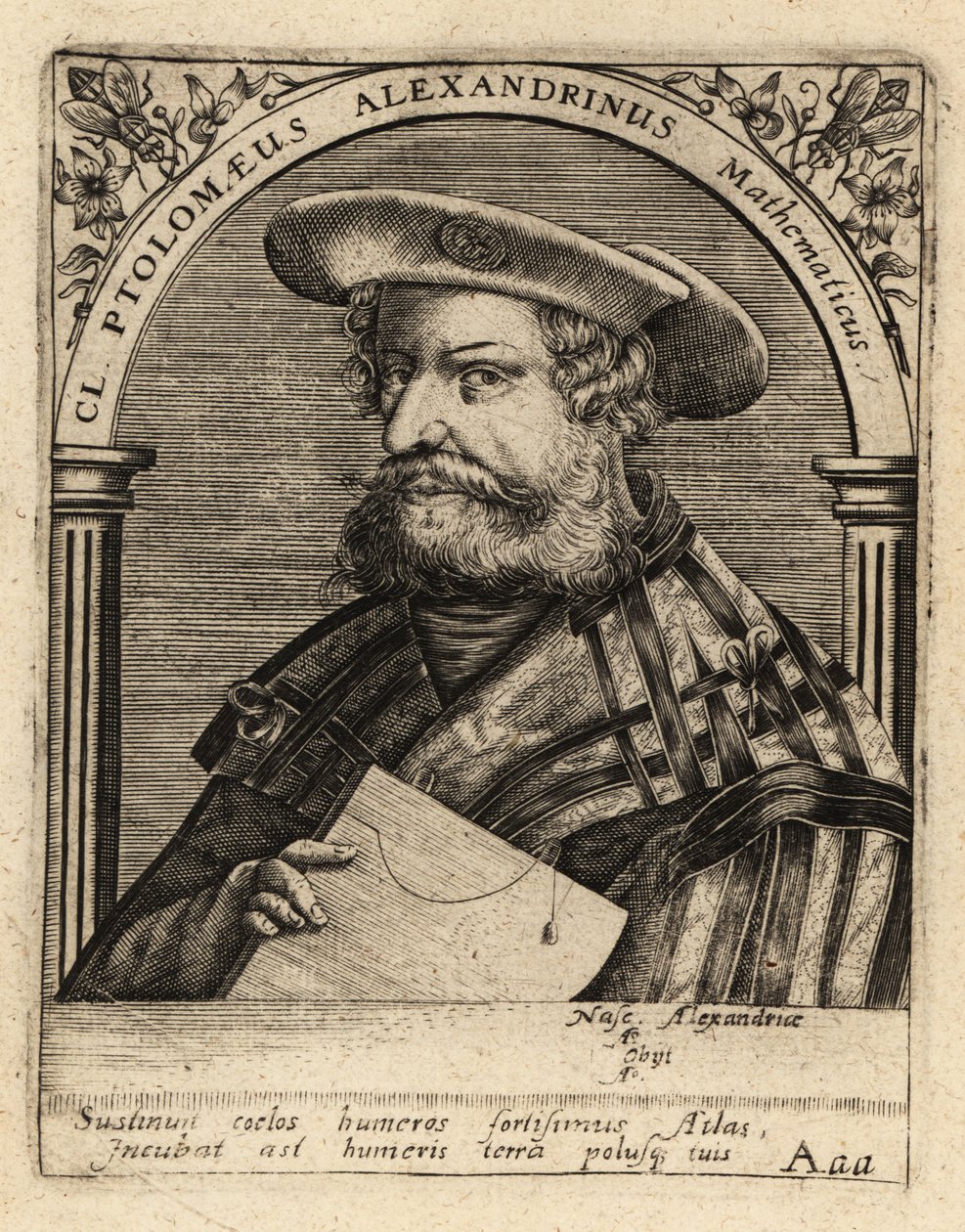 Nicolaus Germanus，德国制图师。 作者 西奥多·德布瑞