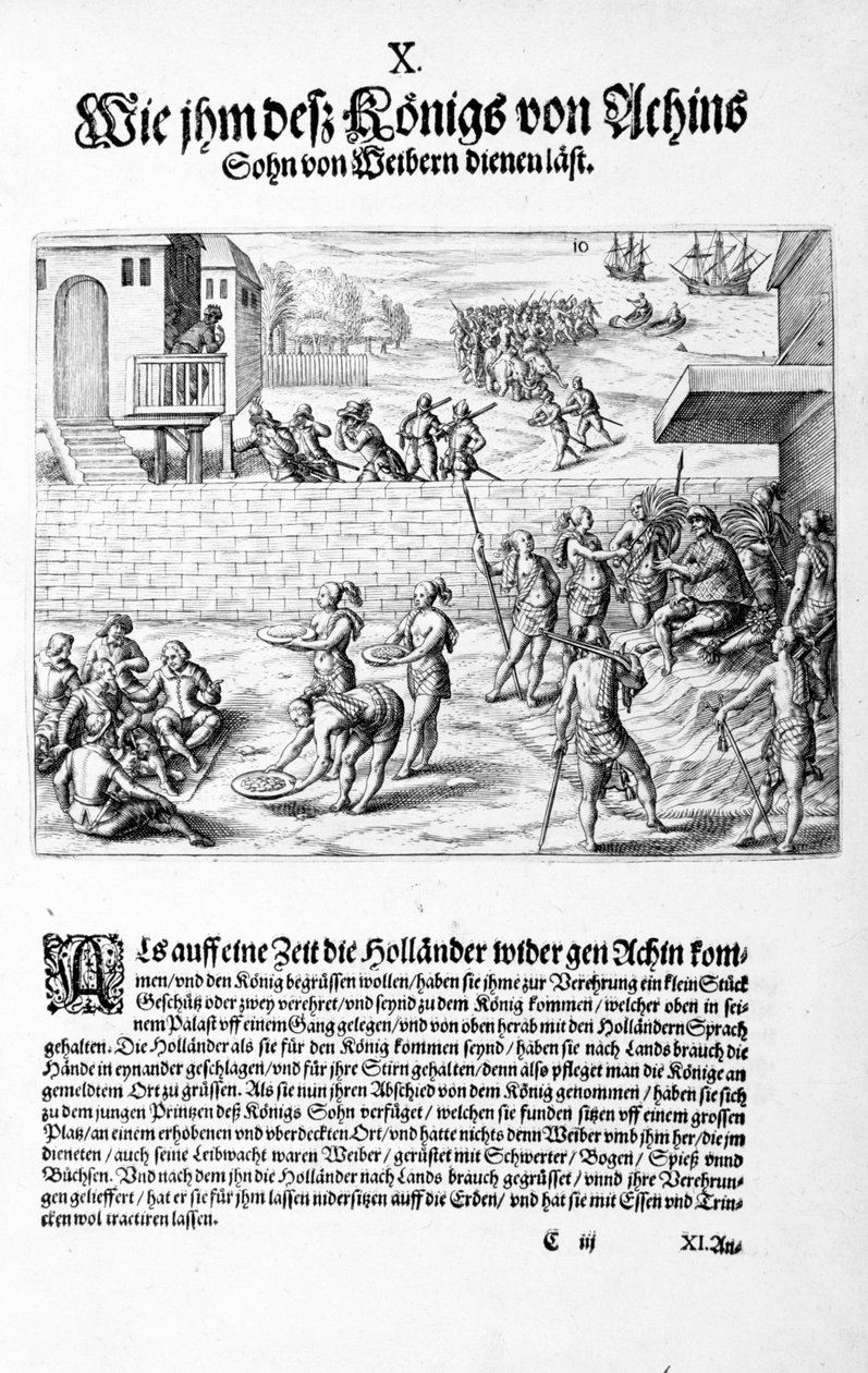 献给国王的祭物，1606年 作者 西奥多·德布瑞