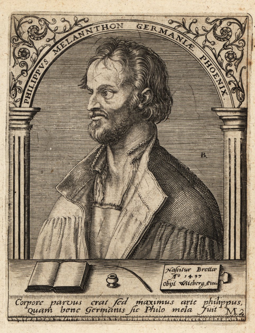 Philip Melanchthon 作者 西奥多·德布瑞