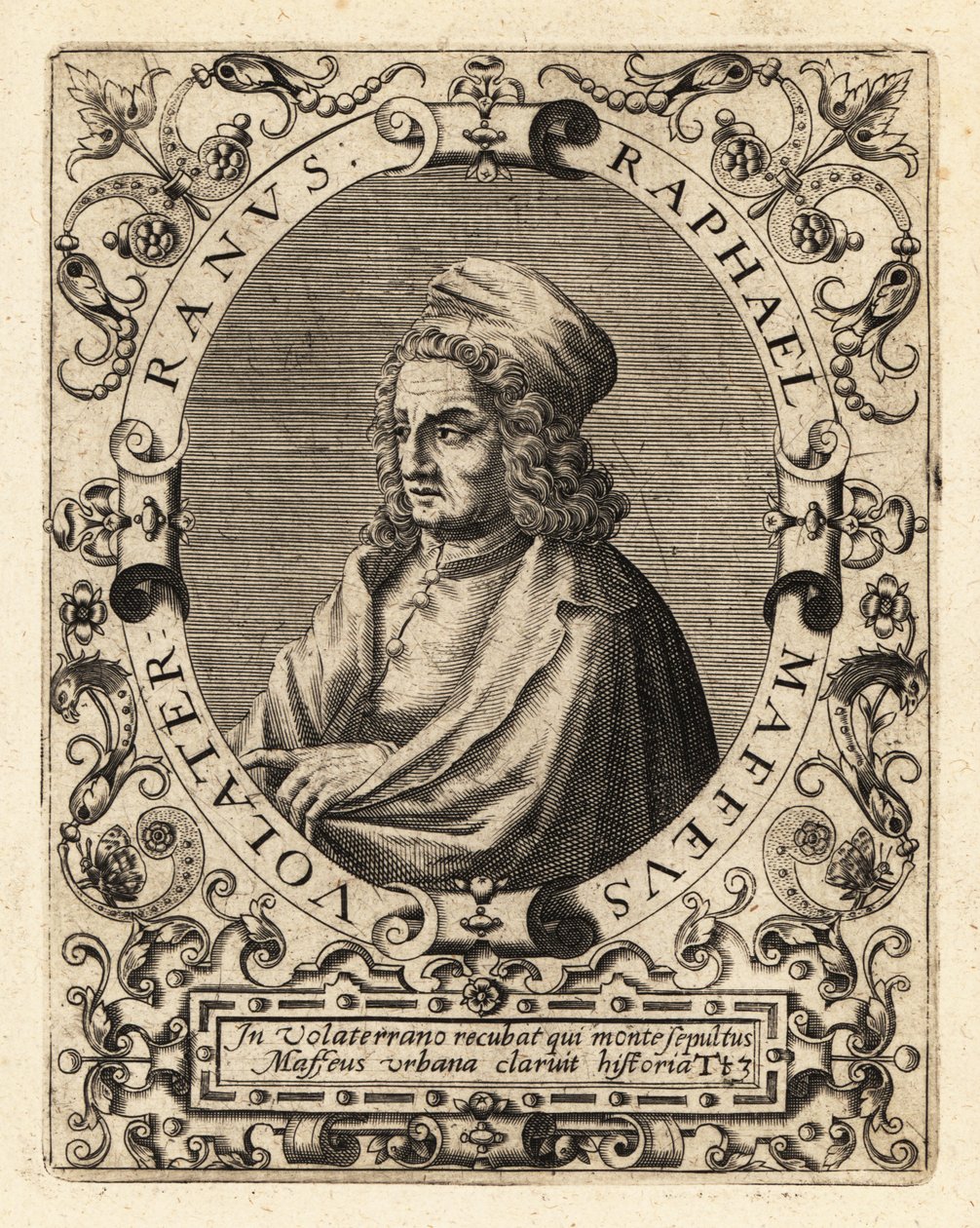 Raffaello Maffei，意大利历史学家 作者 西奥多·德布瑞