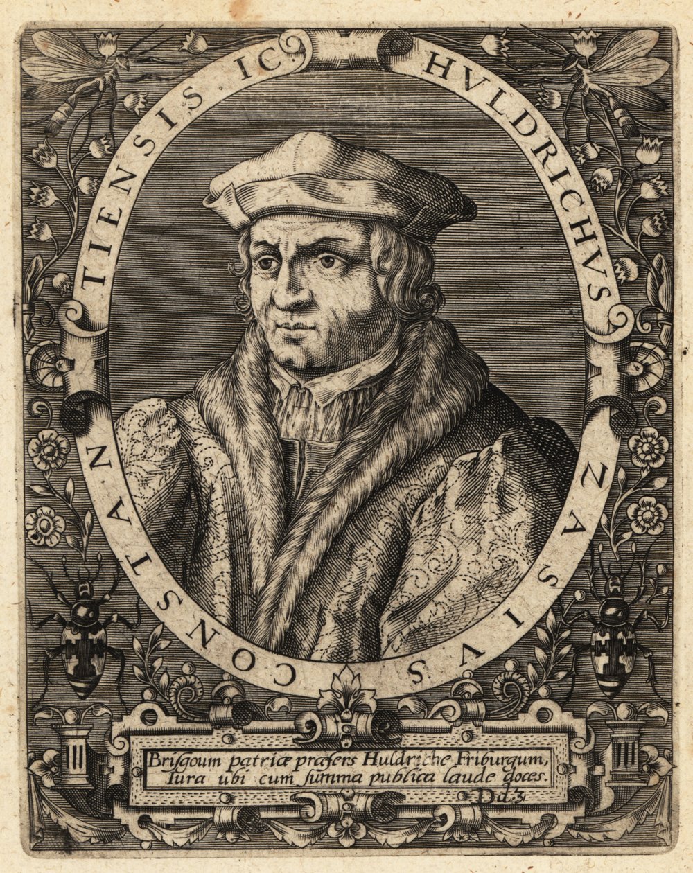 Ulrich Zasius 作者 西奥多·德布瑞