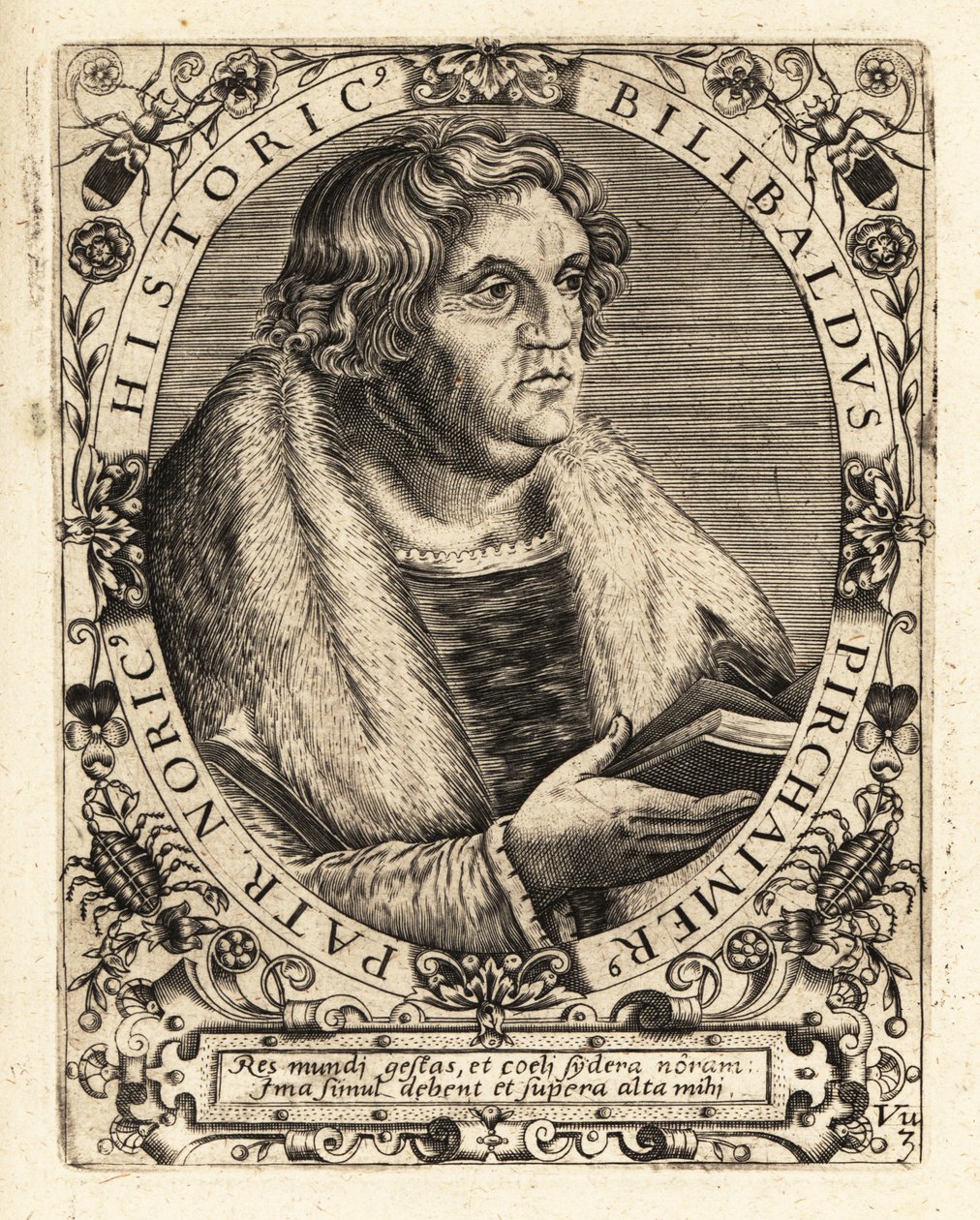 Willibald Pirckheimer，德国律师。 作者 西奥多·德布瑞