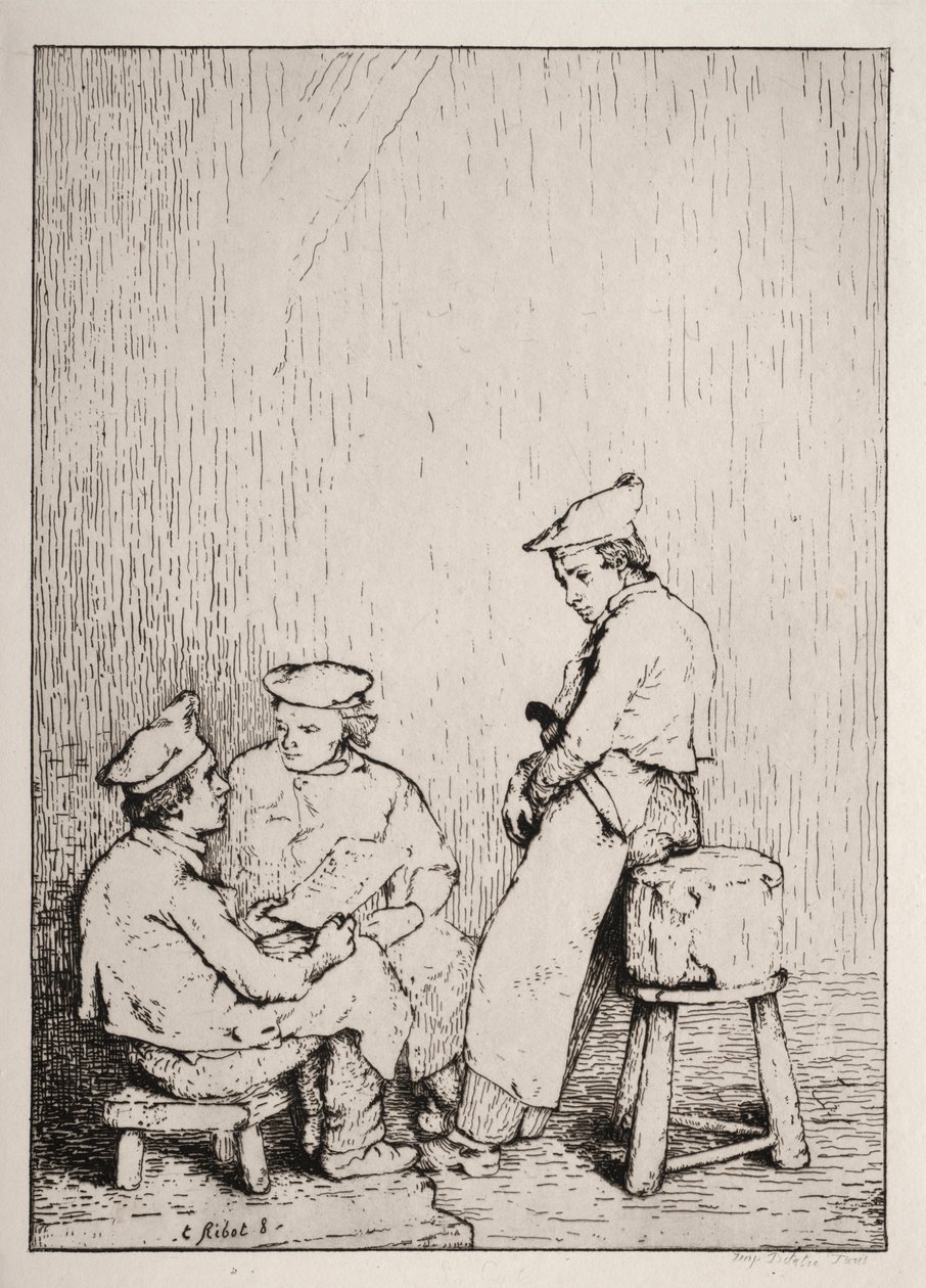 La Carte 作者 Theodule Ribot