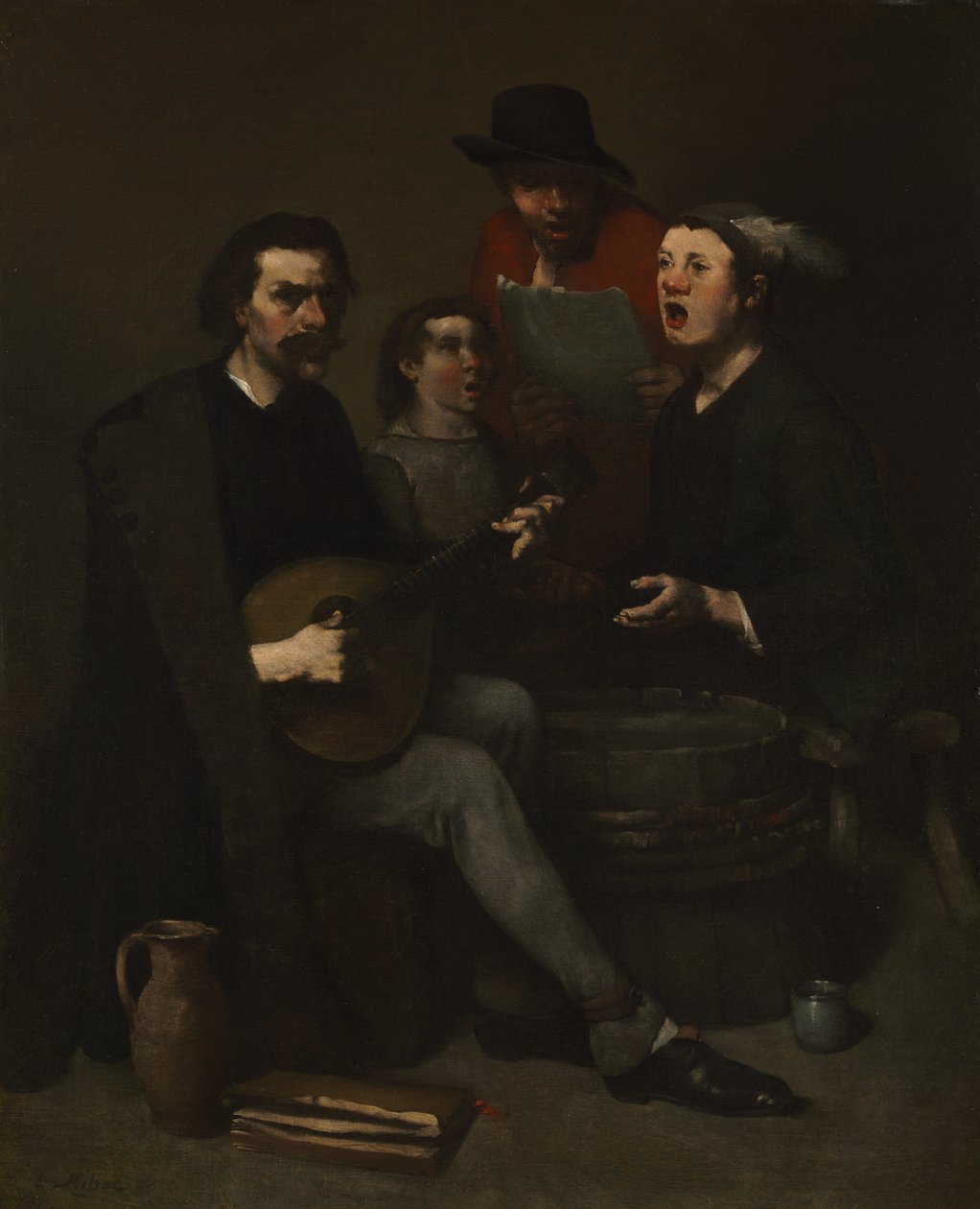 歌手 作者 Theodule Ribot