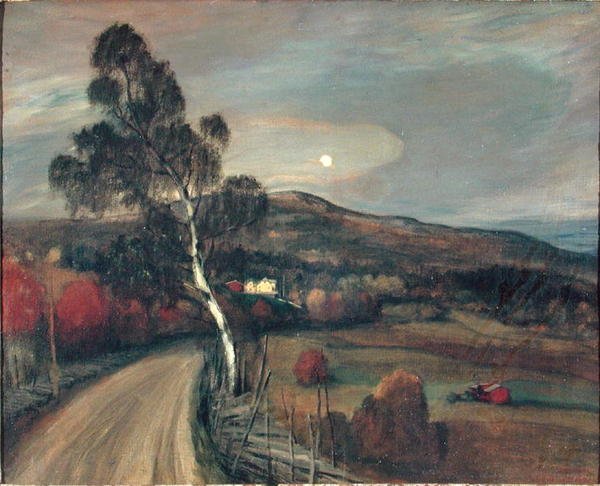 挪威风景，Aulestad，c.1895 作者 西奥菲勒·亚历山大·斯坦伦