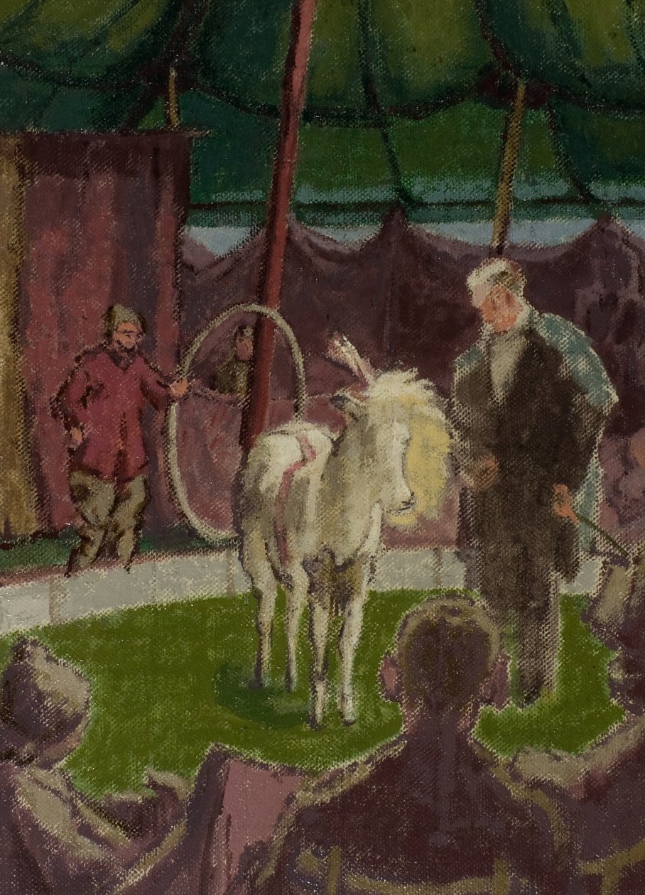 Circus at Bath: Mr Barratt and Patch 作者 特蕾丝·雷索（Therese Lessore）
