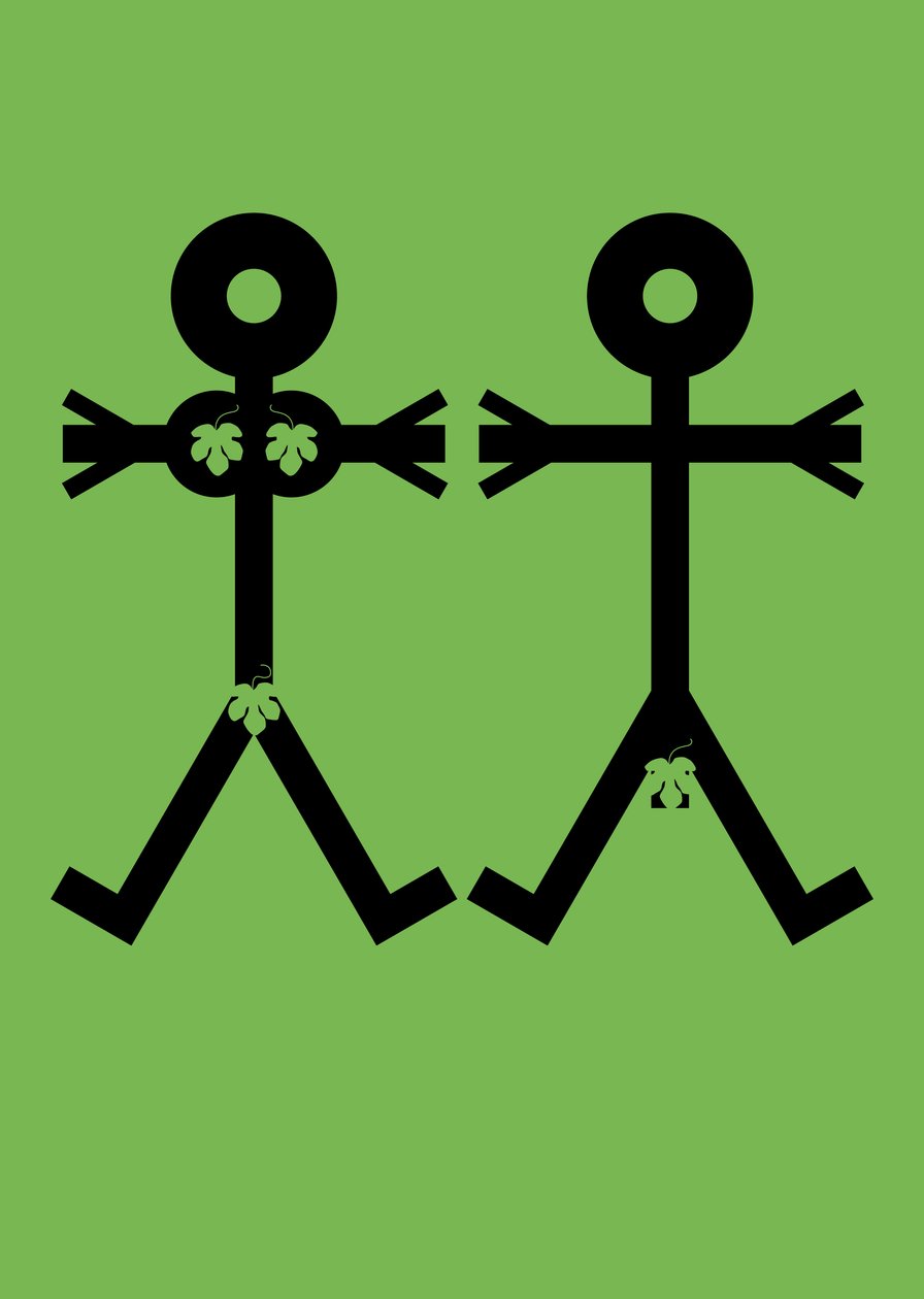 Adam and Eve Icon，2006 作者 这就是我