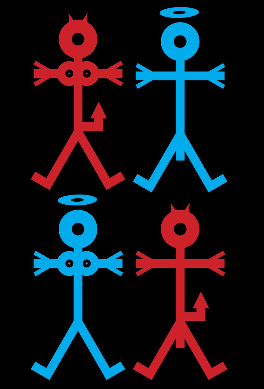 Angel Devil Icon，2005 作者 这就是我