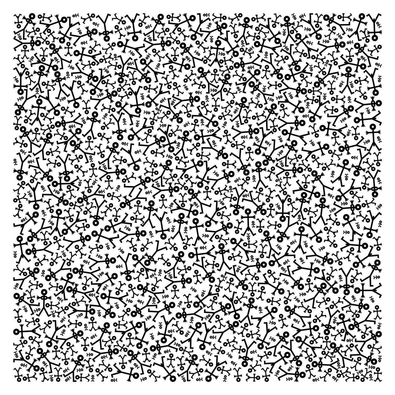 人群图标随机，2005年 作者 这就是我