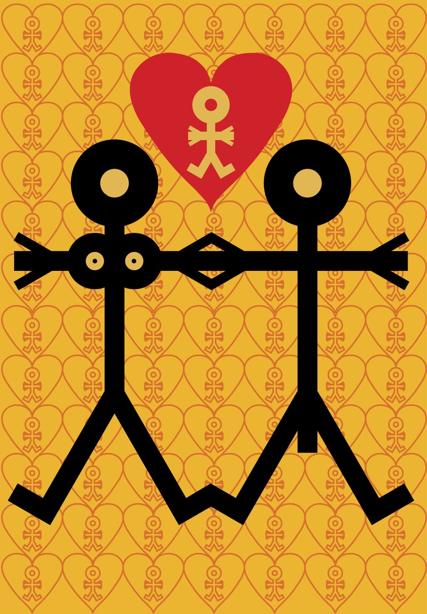 爱情图标，2005年 作者 这就是我