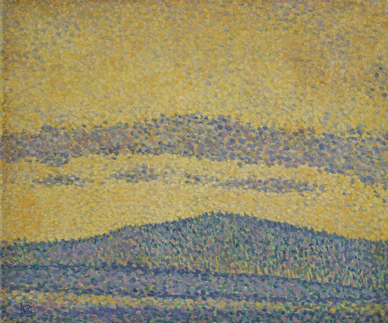 景观 作者 范·雷塞尔伯格（Théovan Rysselberghe）