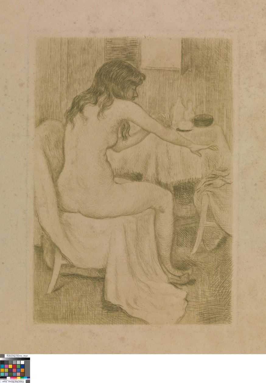 制作厕所 作者 范·雷塞尔伯格（Théovan Rysselberghe）