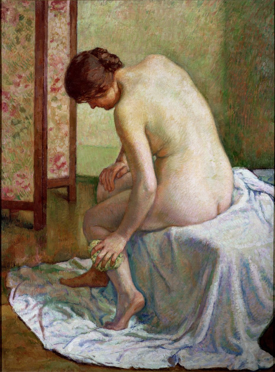 浴缸 作者 范·雷塞尔伯格（Théovan Rysselberghe）