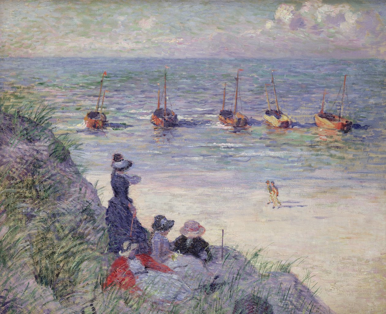 图片不明 作者 范·雷塞尔伯格（Théovan Rysselberghe）