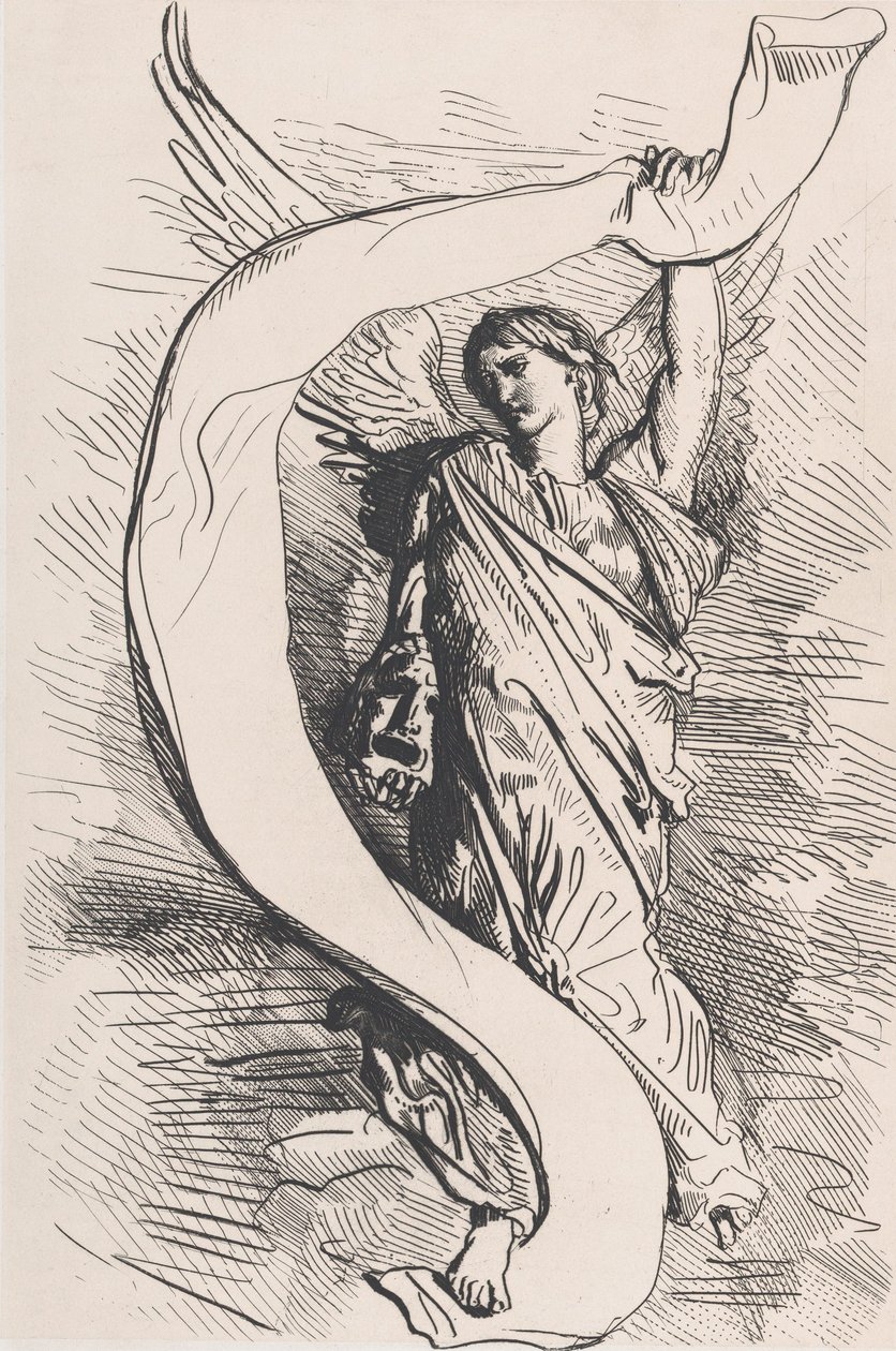 头版画，来自《奥赛罗》，1900年。 作者 蒂奥多·切塞留