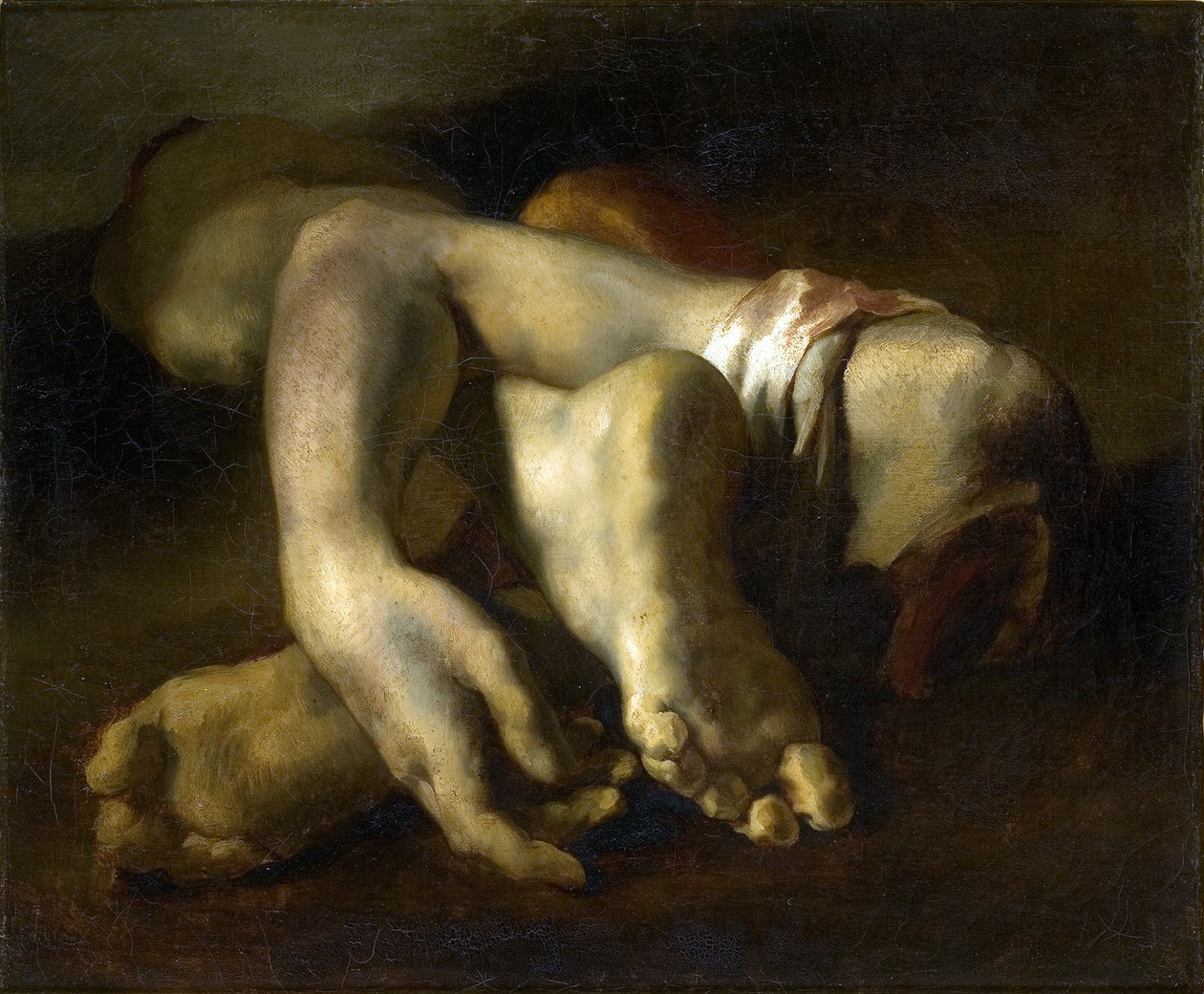研究脚和手 作者 西奥多·杰里科（Theodore Gericault）