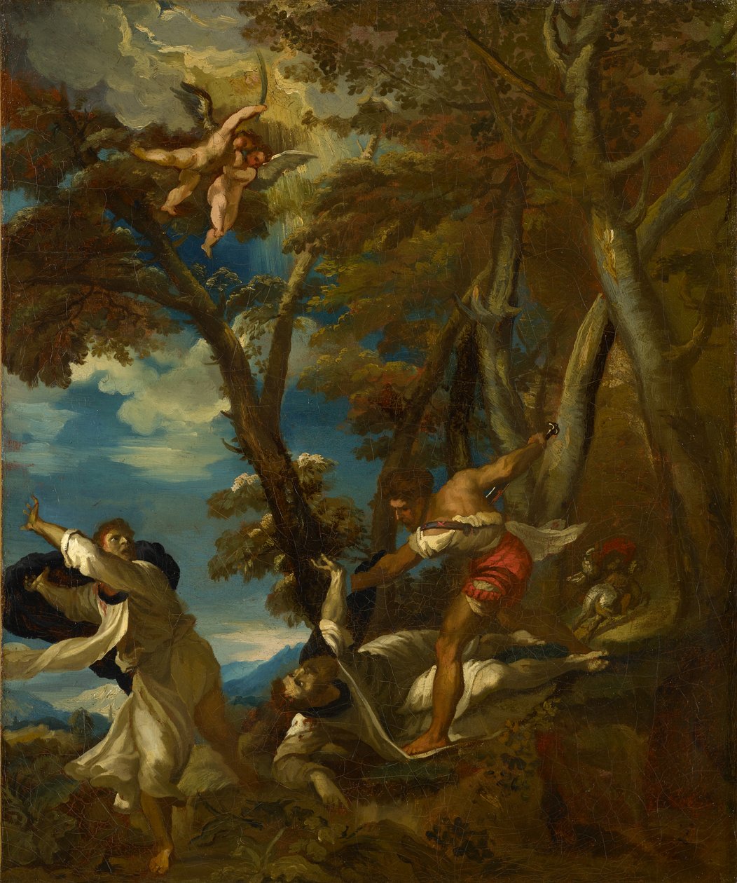 圣彼得殉难（提香之后） 作者 西奥多·杰里科（Theodore Gericault）