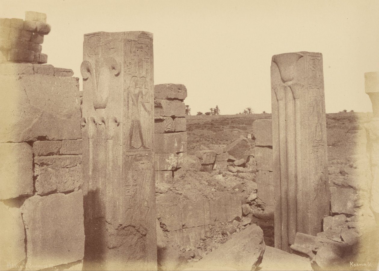 （Karnak，Thotmes IIIs Lotus Columns） 作者 迪奥里亚