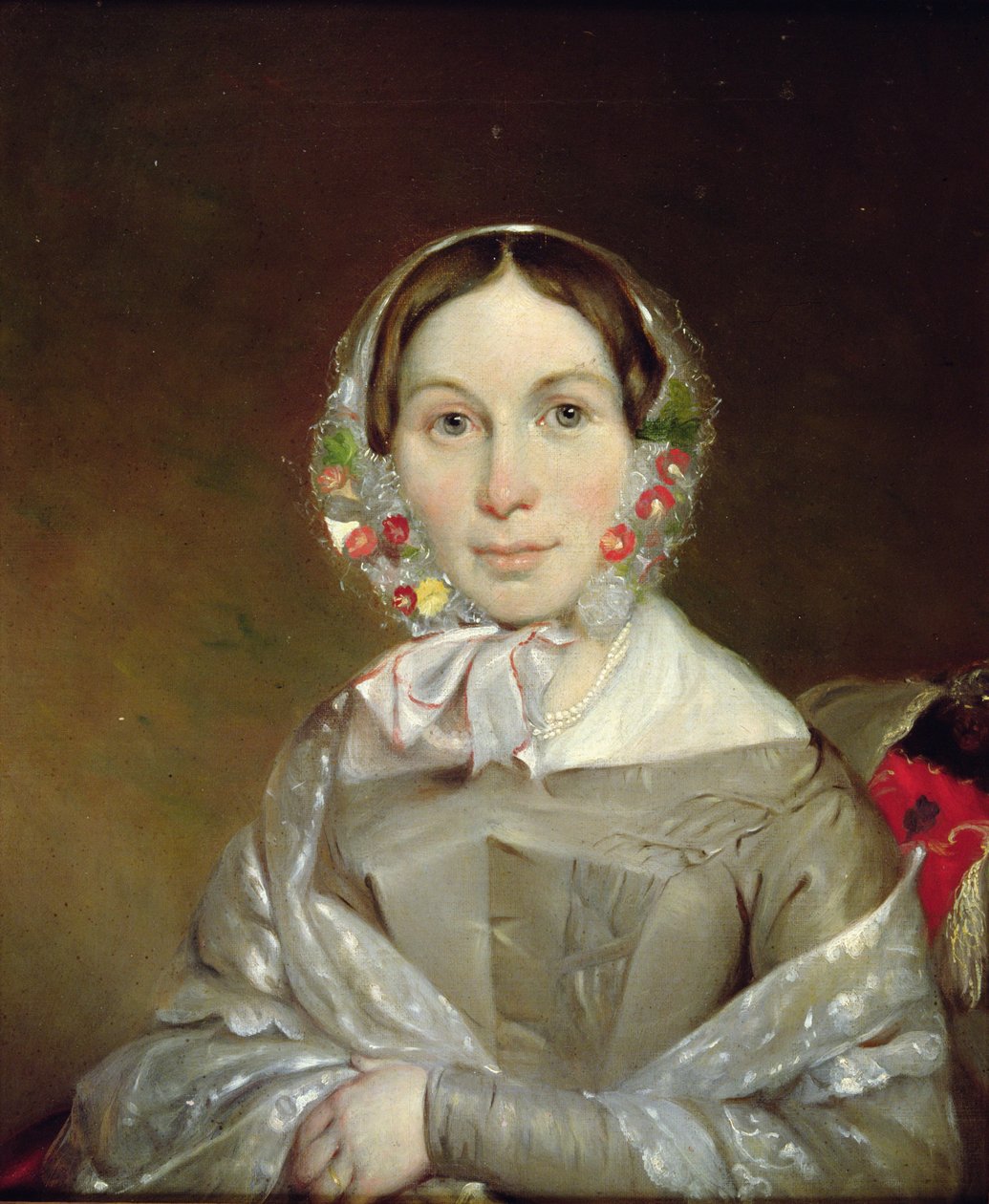 Eliza Sophia Tilley，19世纪的肖像 作者 托马斯·博克