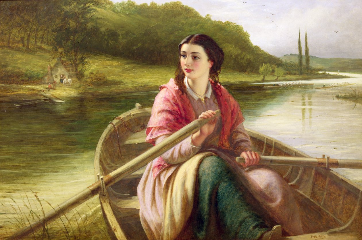 1869年，渡船的女儿 作者 托马斯·布鲁克斯