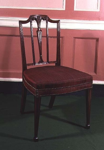 Chippendale椅子，1780年 作者 托马斯·奇彭代尔