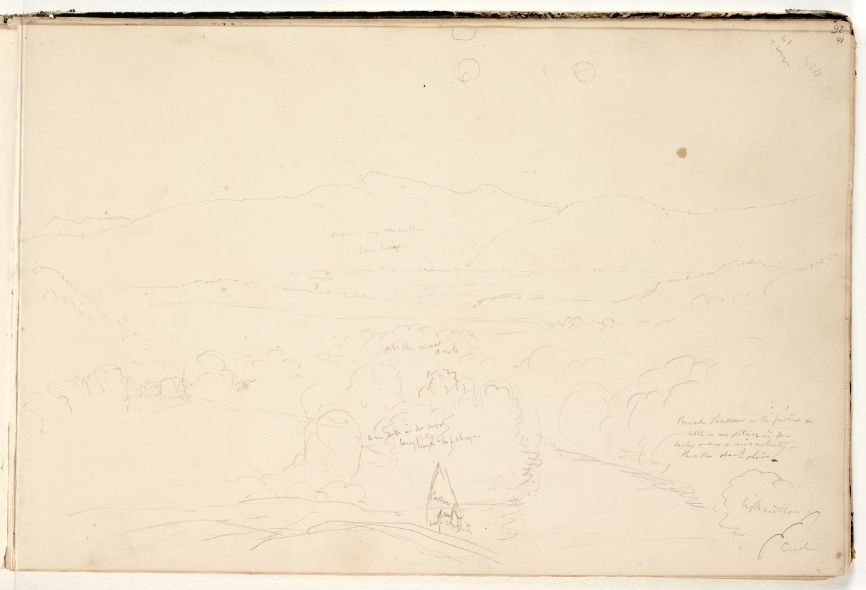 景观，1832年 作者 托马斯·科尔
