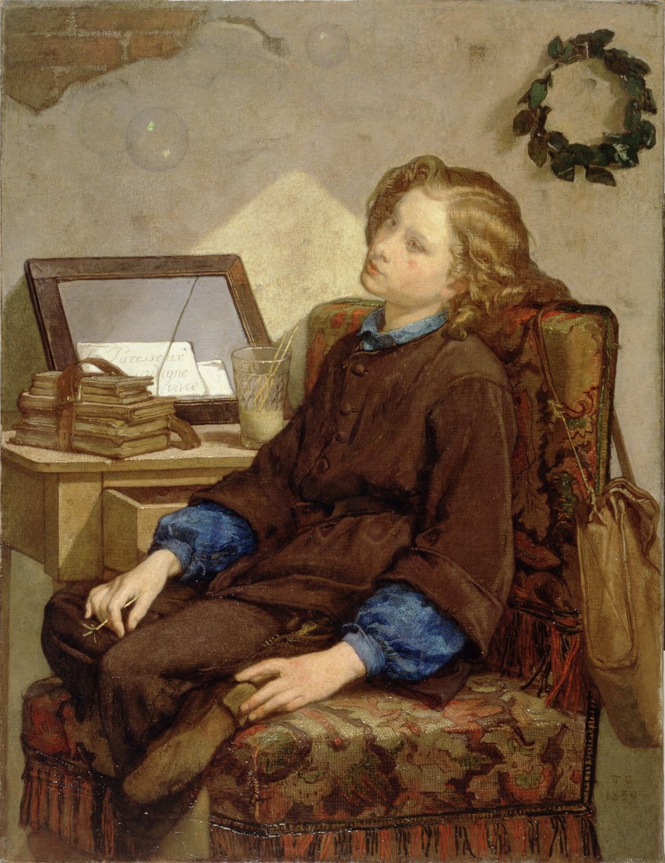 Day Dreams，1859 作者 托马斯·库蒂（Thomas Couture）