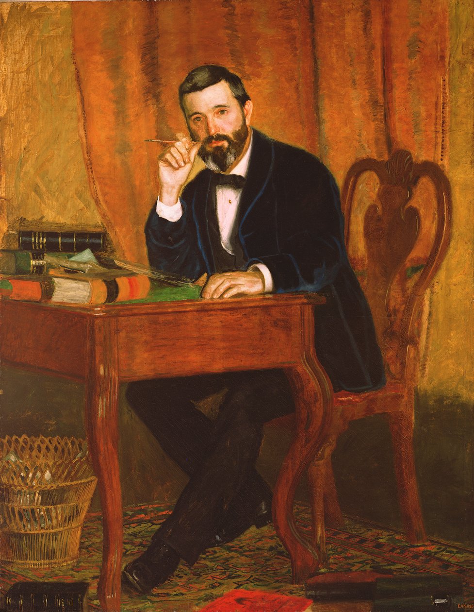 Horatio C. Wood博士，1886年 作者 托马斯·埃金斯
