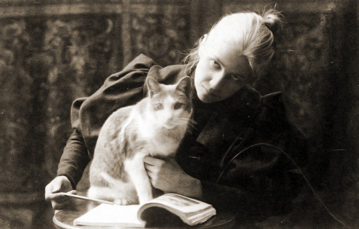 Amelia Van Buren的肖像，1889年（棕褐色照片） 作者 托马斯·埃金斯
